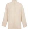 Soles, camisa de voile de algodon marfil