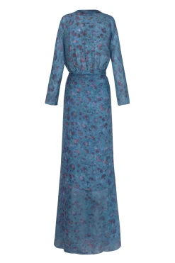 Sophia, isla print silk dress