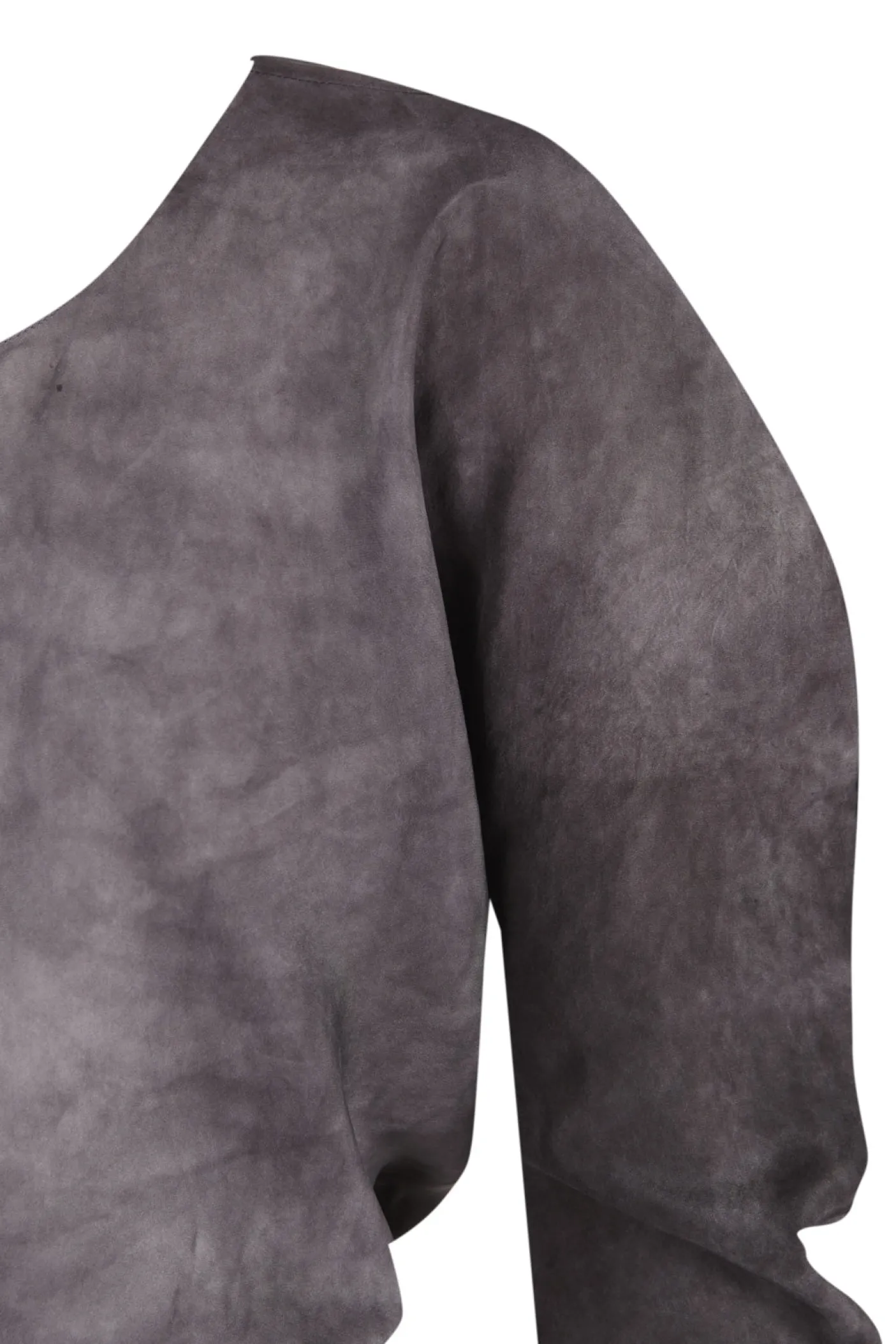 Sparkle, top de seda habotai lila maltinto