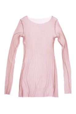 t de tul, top corail