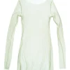 t de tul, tulle top vert paradis