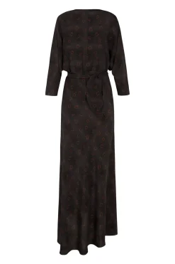 Tarantella, vestido en seda daria print
