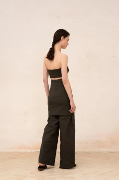 Turmalina, graphite pants