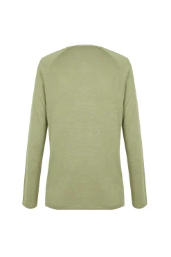Tussa, cardigan de punto de seda verde