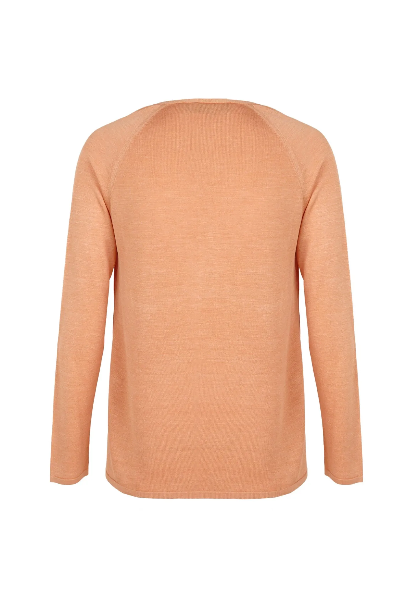 Tussa, cardigan de punto de seda mandarina