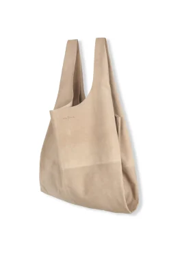 U XL, bolso de ante beige