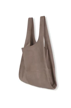 U XL, bolso de ante cacao
