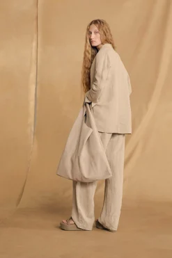 U XL, bolso de ante piedra
