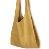 U XL, bolso de cuero mostaza