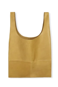 U XL, bolso de cuero mostaza