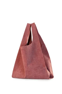U XL, bolso en algodón lavado rojo