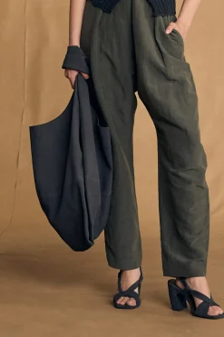U XL, bolso en ante grafito