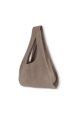U XS, bolso de ante cacao