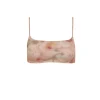 Umi, bandeau top rozu print