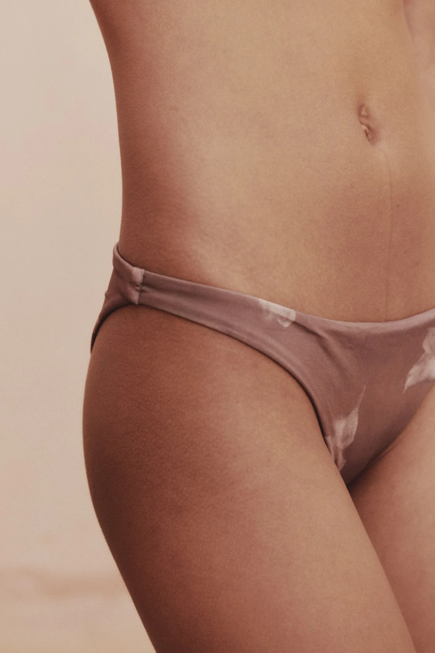 Umi, brief low rozu print