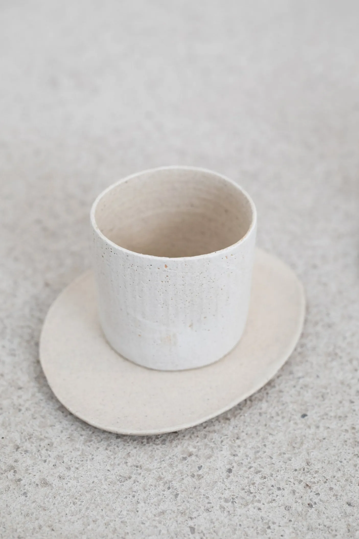Vaso de café Blanc