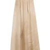 Yoko, fade beige long skirt