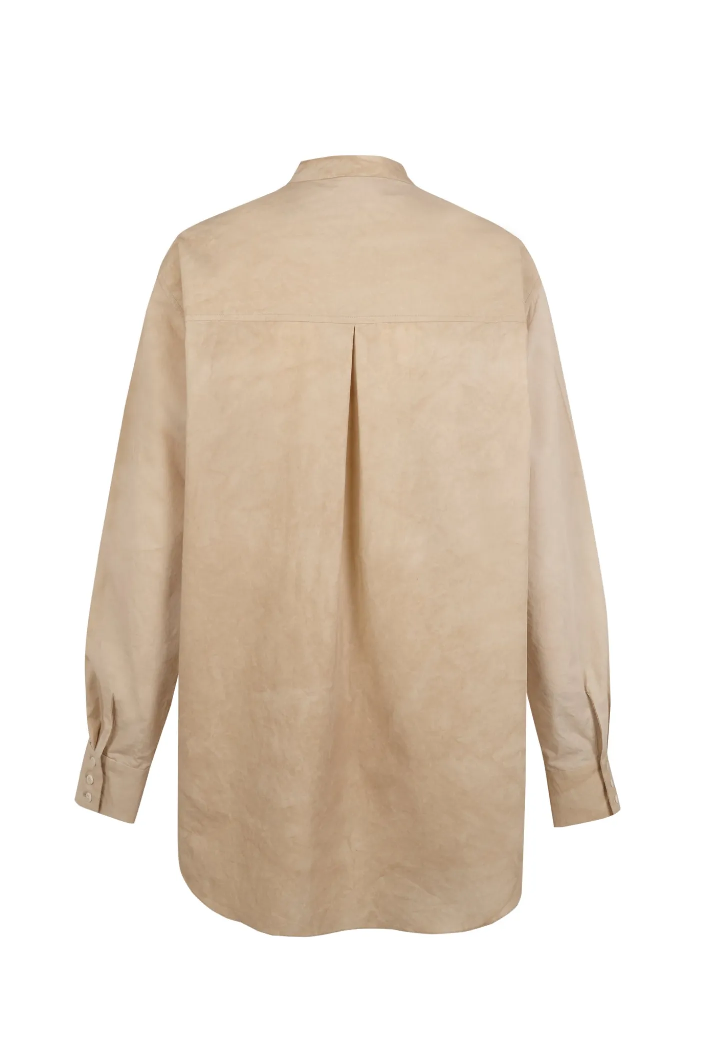 Yoko, fade beige poplin shirt