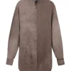 Yoko, fade cocoa poplin shirt