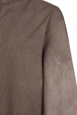 Yoko, fade cocoa poplin shirt