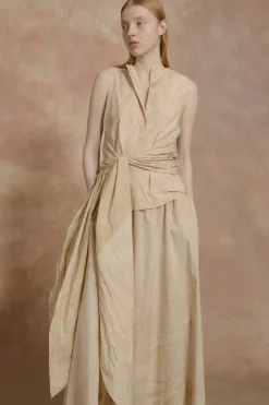 Yoko, top beige maltinto