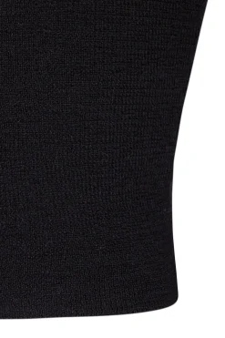 Zico, jersey en baby alpaca y lana merino negro